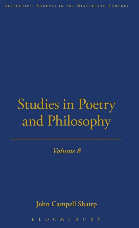Produktbild: Studies In Poetry And Philosophy