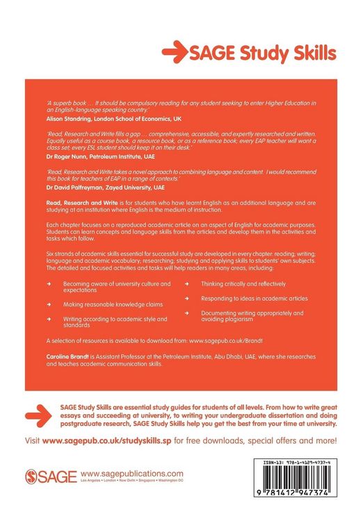 Produktbild: Read, Research and Write