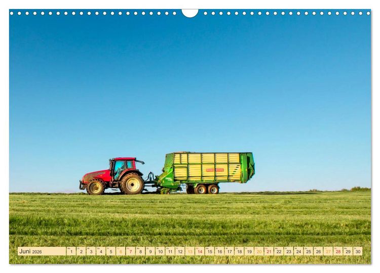 Produktbild: Landwirtschaft - Hightech und Handarbeit (Wandkalender 2026 DIN A3 quer), CALVENDO Monatskalender