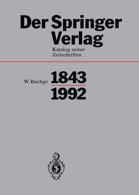 Produktbild: Der Springer-Verlag