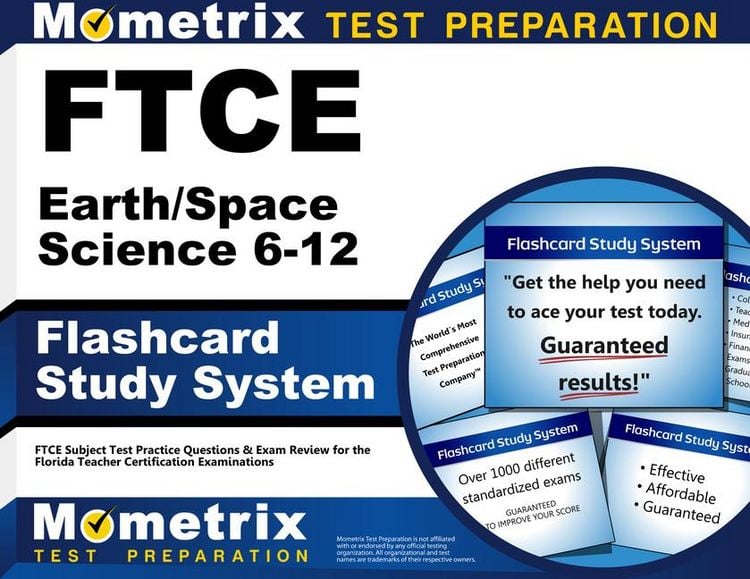 Produktbild: FTCE Earth/Space Science 6-12 Flashcard Study System