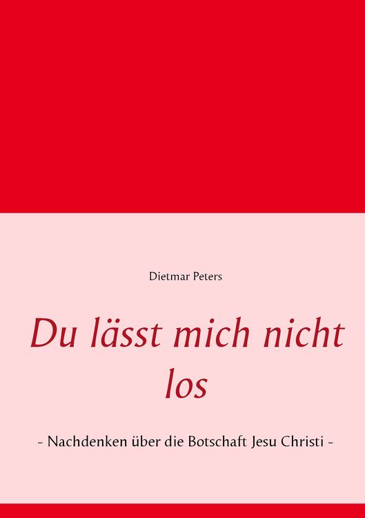 Produktbild: Du l&auml;sst mich nicht los