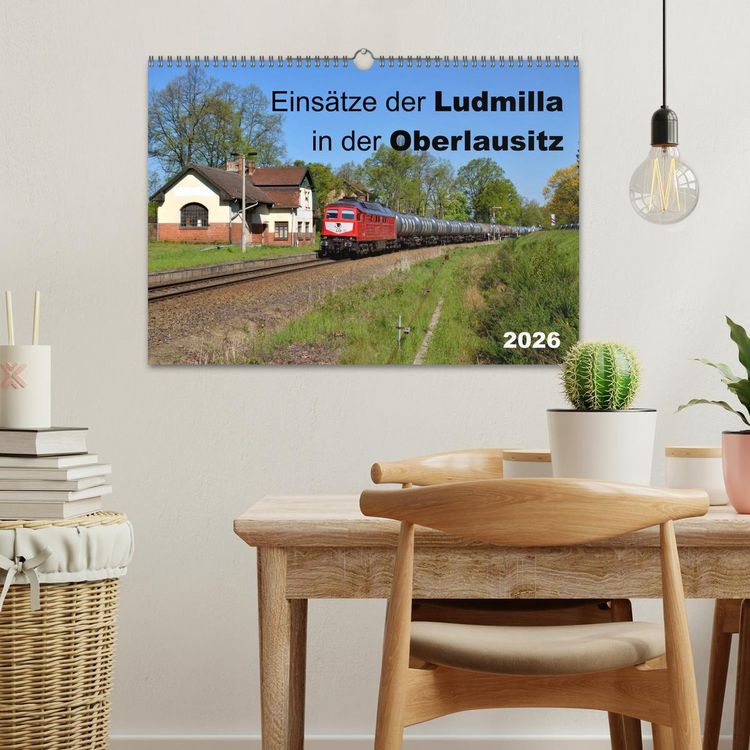 Produktbild: Eins&auml;tze der Ludmilla in der Oberlausitz 2026 (Wandkalender 2026 DIN A3 quer), CALVENDO Monatskalender