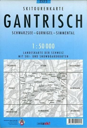 Produktbild: Swisstopo 1 : 50 000 Gantrisch/Ski