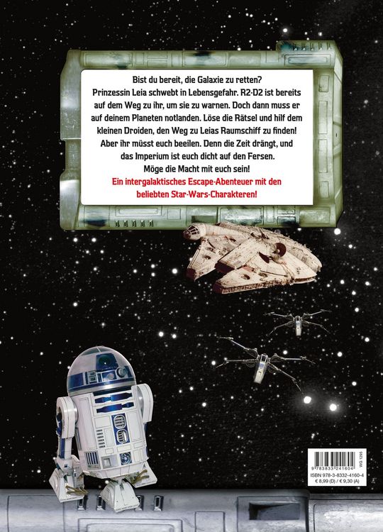 Produktbild: Star Wars: ESCAPE - L&ouml;se die R&auml;tsel und rette die Galaxie!