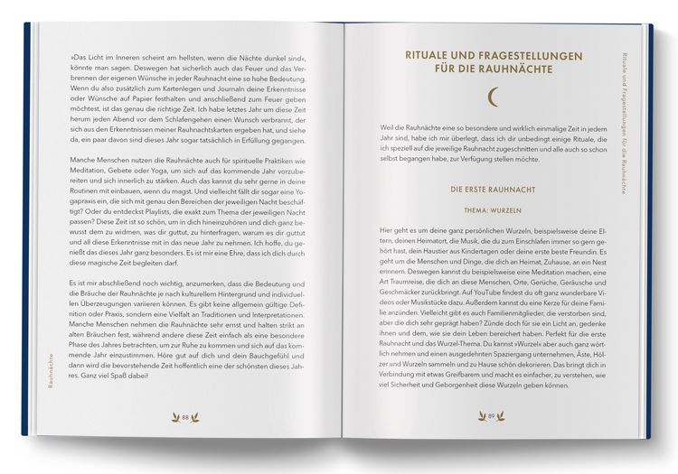 Produktbild: Tarot Journal f&uuml;r Rauhn&auml;chte und Jahreswende