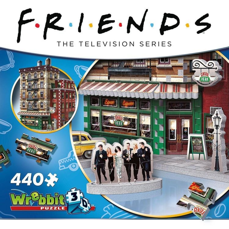 Produktbild: Friends - Central Perk (440 Teile) - 3D-Puzzle