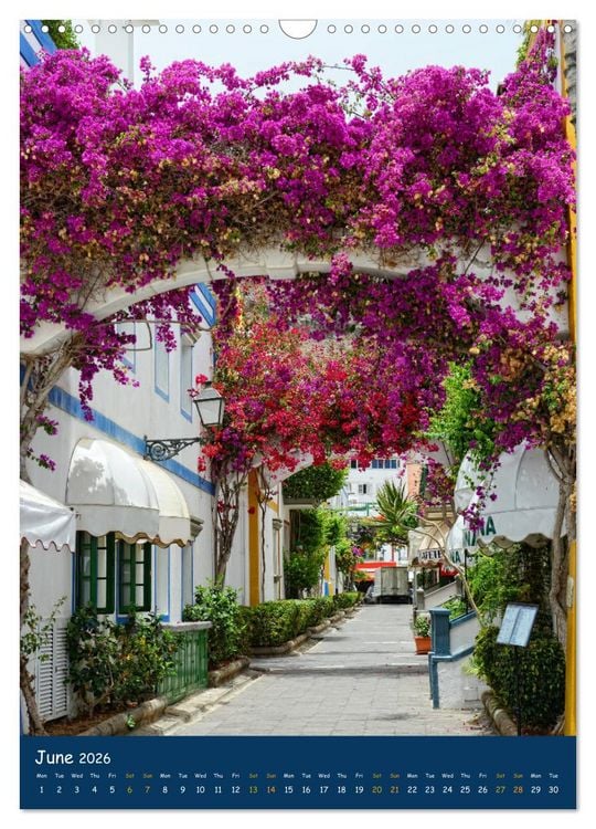 Produktbild: Gran Canaria - Holiday island for sun lovers (Wall Calendar 2026 DIN A3 portrait), CALVENDO 12 Month Wall Calendar