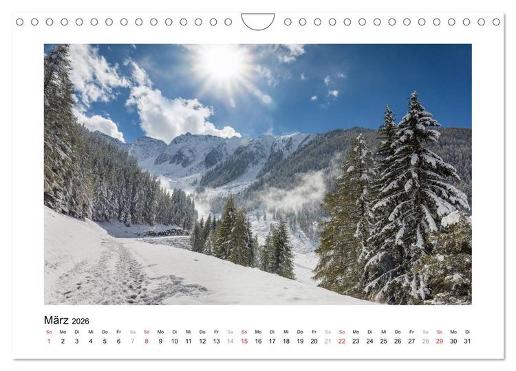 Produktbild: Sch&ouml;nes Landleben im Ahrntal (Wandkalender 2026 DIN A4 quer), CALVENDO Monatskalender