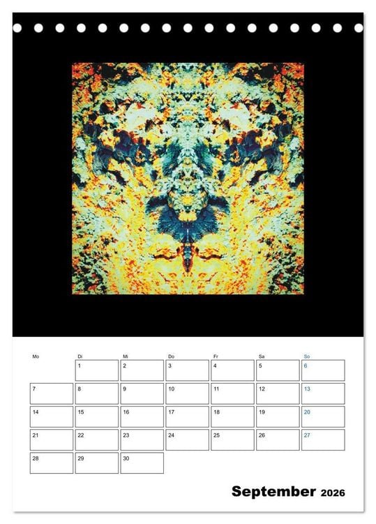 Produktbild: Nature's Faces (Tischkalender 2026 DIN A5 hoch), CALVENDO Monatskalender