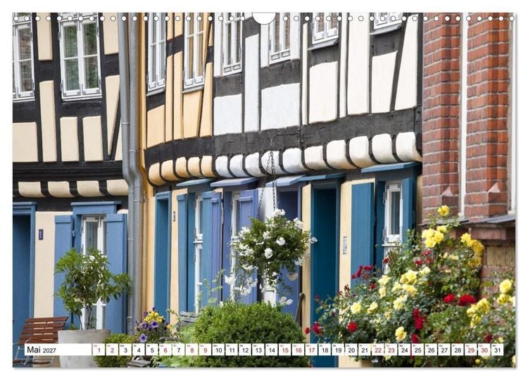 Produktbild: Stralsund - Momente einer Reise (Wandkalender 2027 DIN A3 quer), CALVENDO Monatskalender