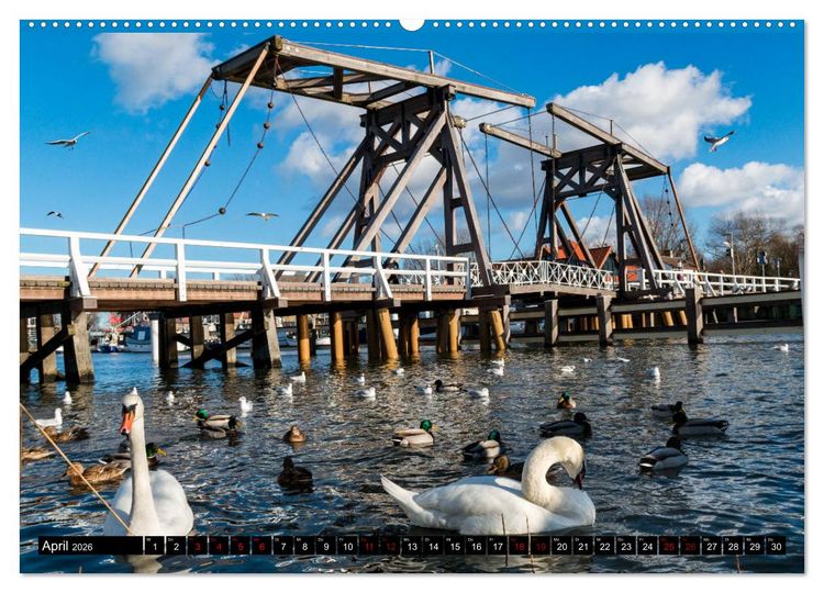 Produktbild: Hansestadt Greifswald (Wandkalender 2026 DIN A2 quer), CALVENDO Monatskalender