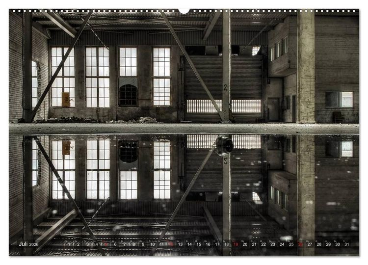 Produktbild: Vergangene Zeiten &ndash; Die K&ouml;lner Clouth-Werke (hochwertiger Premium Wandkalender 2026 DIN A2 quer), Kunstdruck in Hochglanz