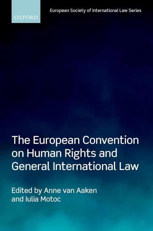 Produktbild: The European Convention on Human Rights and General International Law