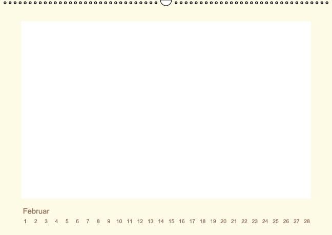 Produktbild: Immerw&auml;hrender Kalender zum selber Gestalten (Wandkalender immerw&auml;hrend DIN A2 quer)
