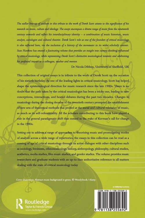 Produktbild: Critical Musicological Reflections