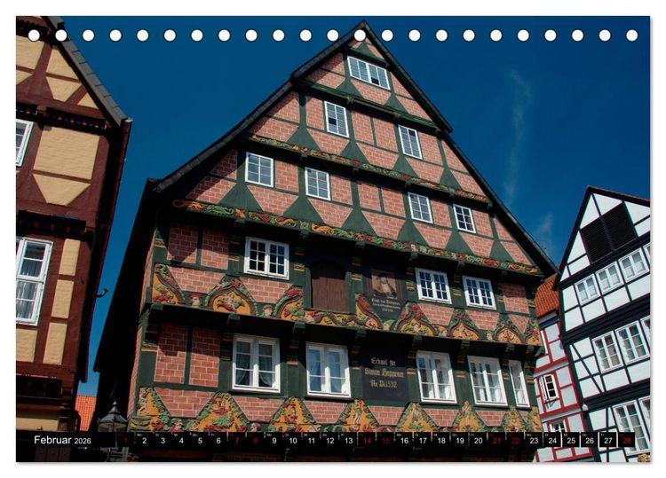 Produktbild: Celler Ansichten (Tischkalender 2026 DIN A5 quer), CALVENDO Monatskalender