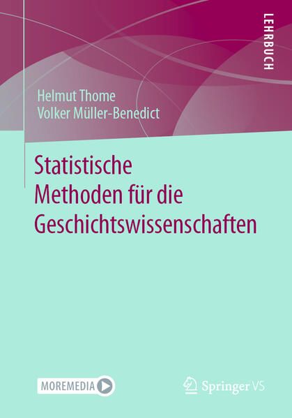 Produktbild: Statistische Methoden f&uuml;r die Geschichtswissenschaften