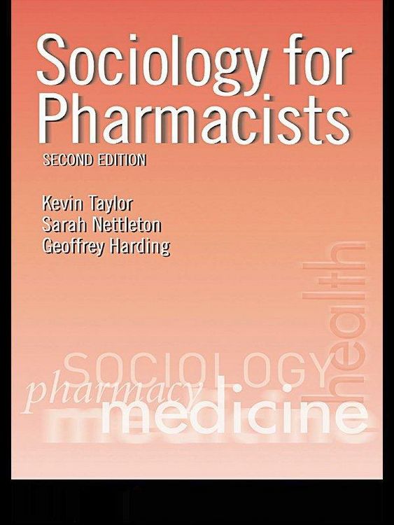 Produktbild: Sociology for Pharmacists