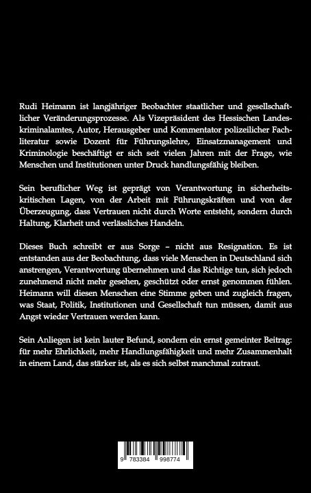 Produktbild: Deutschland in Angst - Zur aktuellen Situation in der deutschen Gesellschaft