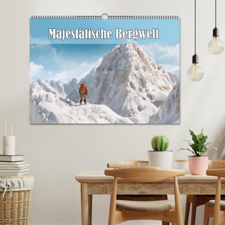 Produktbild: Imposante Bergwelt (Wandkalender 2026 DIN A2 quer), CALVENDO Monatskalender