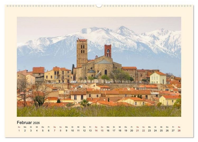Produktbild: Okzitanien - Unterwegs im Pyren&auml;envorland (hochwertiger Premium Wandkalender 2026 DIN A2 quer), Kunstdruck in Hochglanz