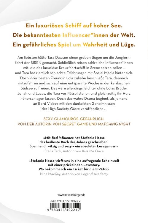 Produktbild: Bad Influence. Reden ist Silber, Posten ist Gold