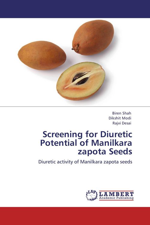 Produktbild: Screening for Diuretic Potential of Manilkara zapota Seeds