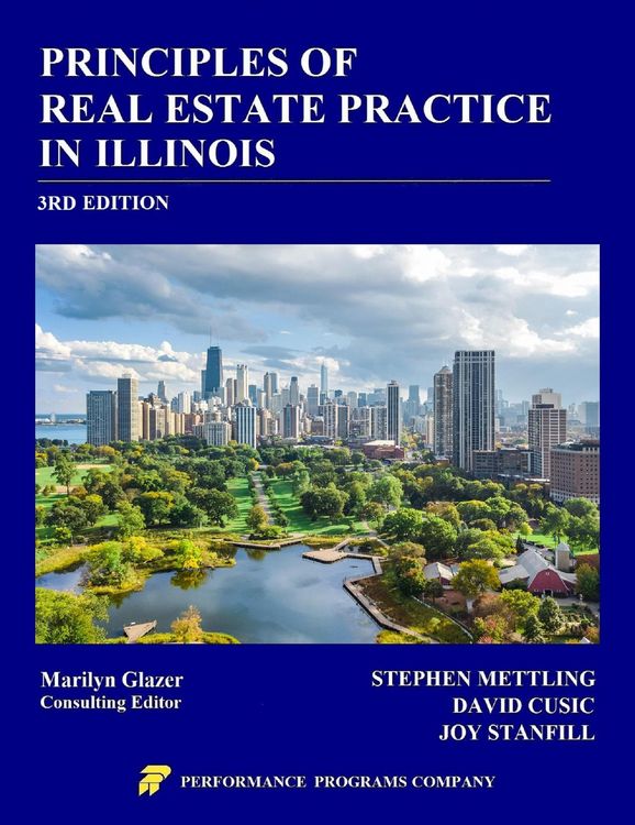 Produktbild: Principles of Real Estate Practice in Illinois: 3rd Edition