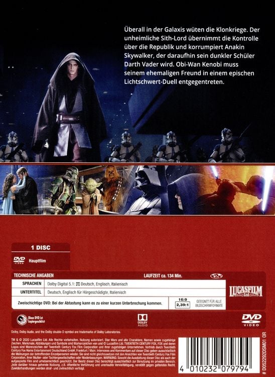 Produktbild: Star Wars Episode 3 - Die Rache der Sith