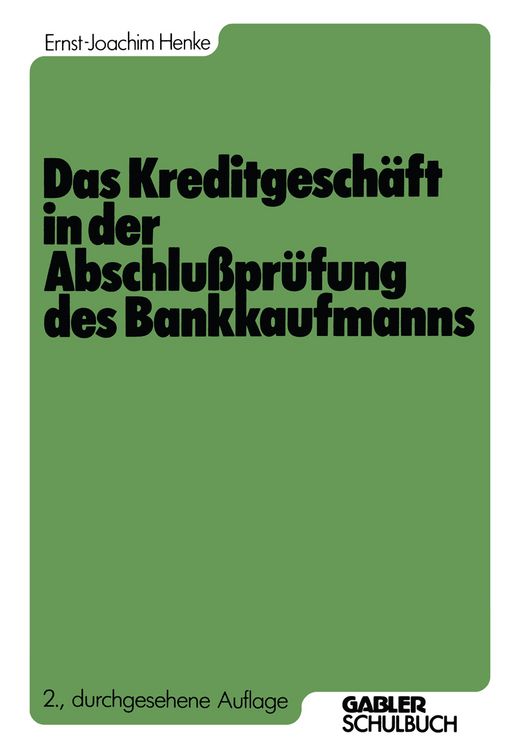 Produktbild: Das Kreditgesch&auml;ft in der Abschlu&szlig;pr&uuml;fung des Bankkaufmanns