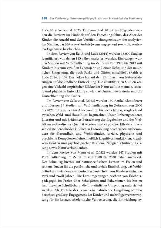 Produktbild: Handbuch Naturraump&auml;dagogik