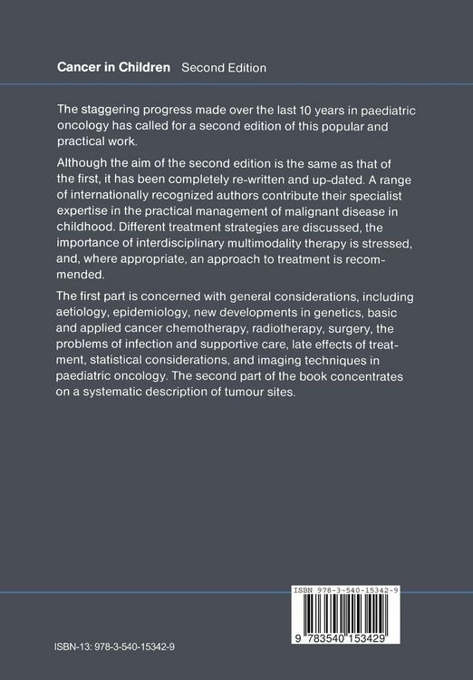 Produktbild: Cancer in Children