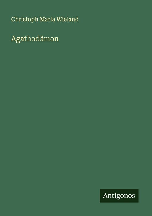 Produktbild: Agathod&auml;mon
