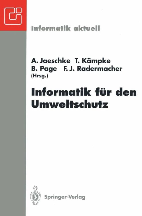 Produktbild: Informatik für den Umweltschutz