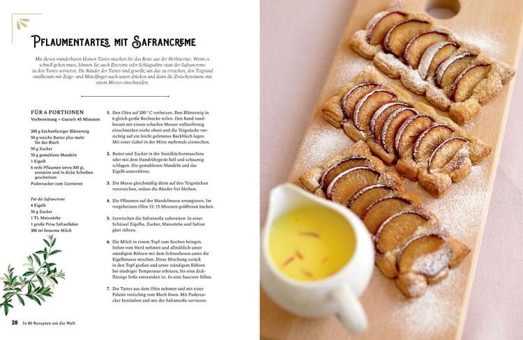 Produktbild: In 80 Rezepten um die Welt - Jules-Verne-Kochbuch