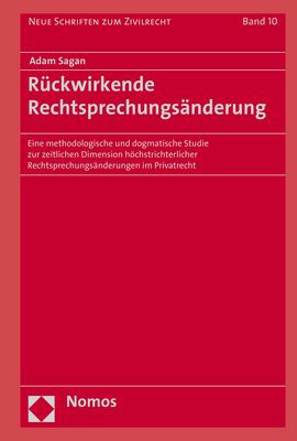 Produktbild: R&uuml;ckwirkende Rechtsprechungs&auml;nderung