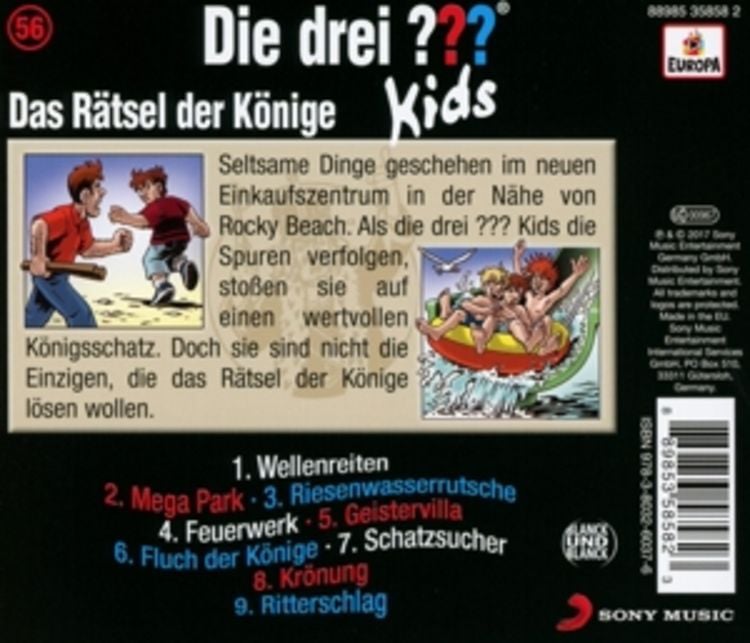 Produktbild: Die drei ??? Kids 56: Das R&auml;tsel der K&ouml;nige
