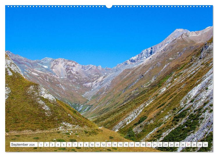 Produktbild: Jagdhausalm in Osttirol (hochwertiger Premium Wandkalender 2026 DIN A2 quer), Kunstdruck in Hochglanz