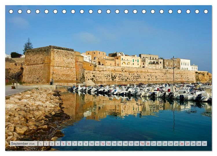 Produktbild: Apulien (Tischkalender 2026 DIN A5 quer), CALVENDO Monatskalender