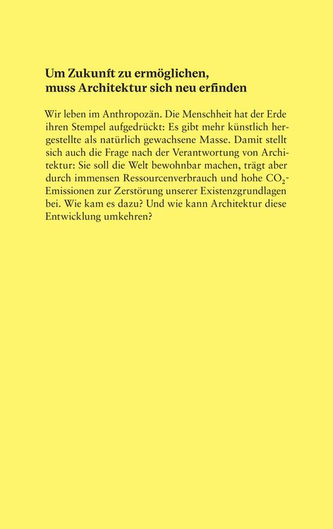 Produktbild: Architektur im Anthropoz&auml;n