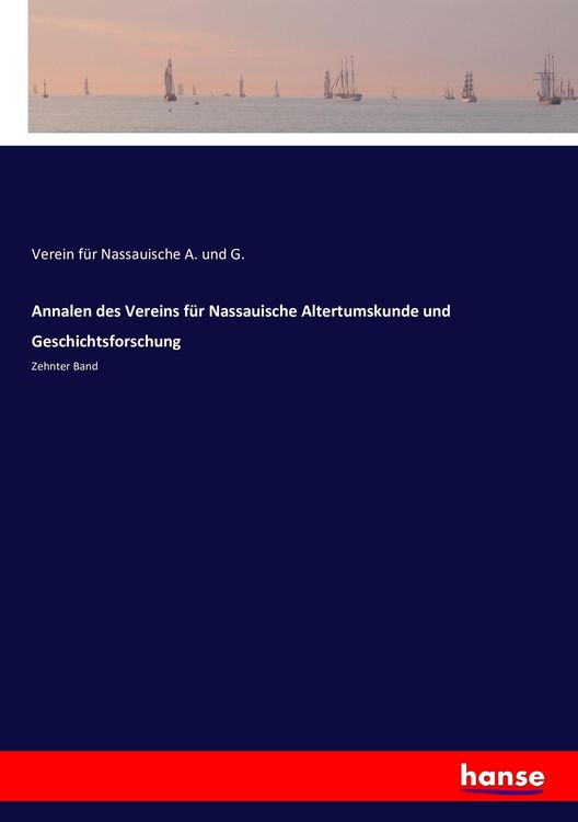Produktbild: Annalen des Vereins f&uuml;r Nassauische Altertumskunde und Geschichtsforschung