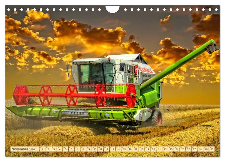 Produktbild: Landwirtschaft - Hightech und Handarbeit (Wandkalender 2026 DIN A4 quer), CALVENDO Monatskalender