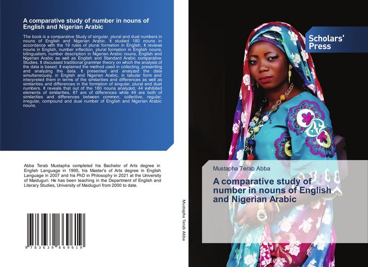 Produktbild: A comparative study of number in nouns of English and Nigerian Arabic