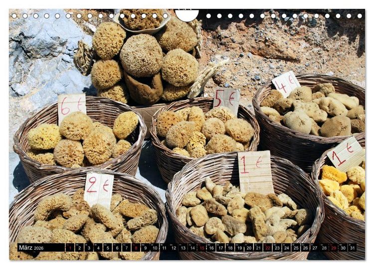 Produktbild: Griechische Inseln (Wandkalender 2026 DIN A4 quer), CALVENDO Monatskalender