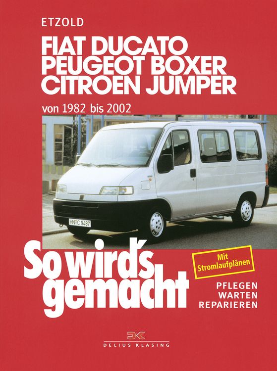 Produktbild: Fiat Ducato/Peugeot Boxer/Citroen Jumper von 1982 bis 2002