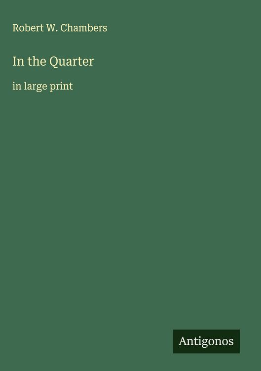 Produktbild: In the Quarter