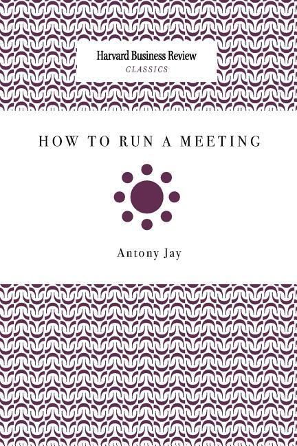Produktbild: How to Run a Meeting