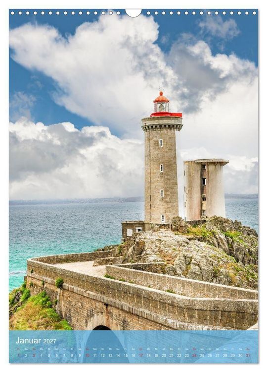 Produktbild: Bonjour Bretagne (Wandkalender 2027 DIN A3 hoch), CALVENDO Monatskalender
