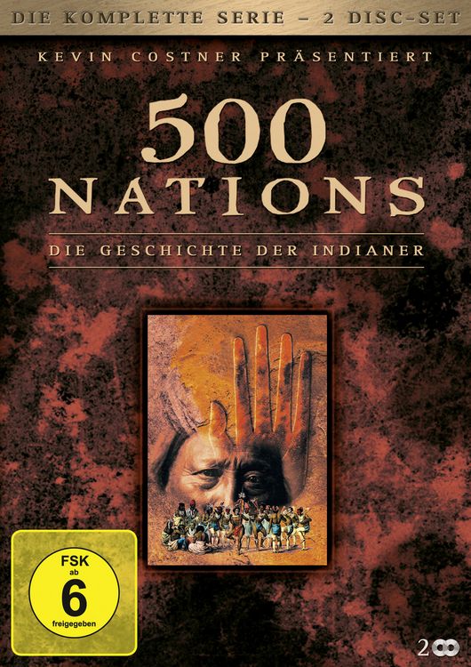 Produktbild: 500 Nations - Die Geschichte der Indianer - Die komplette Serie [2 DVDs]